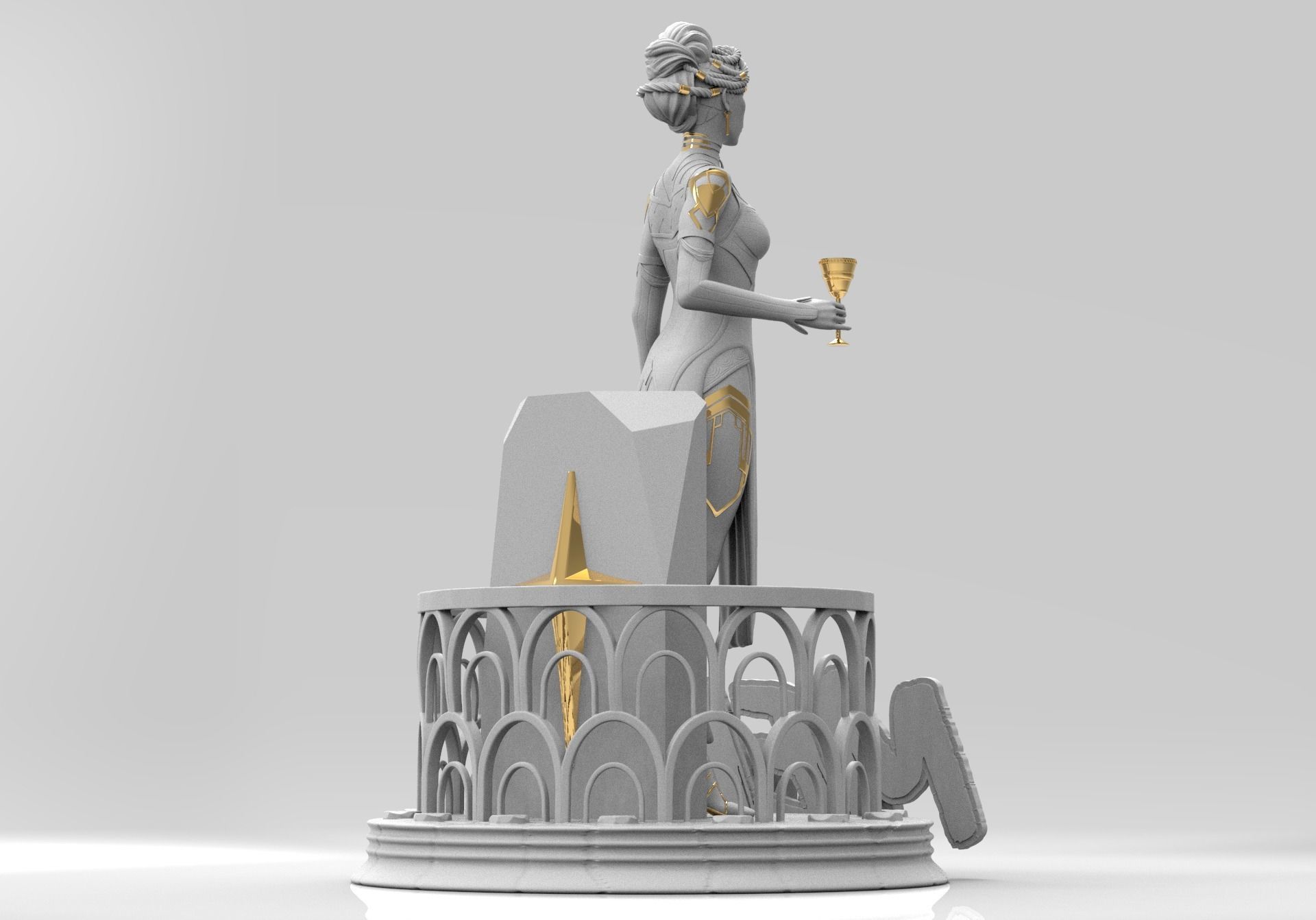 Mel -Arcane  3D print model_2