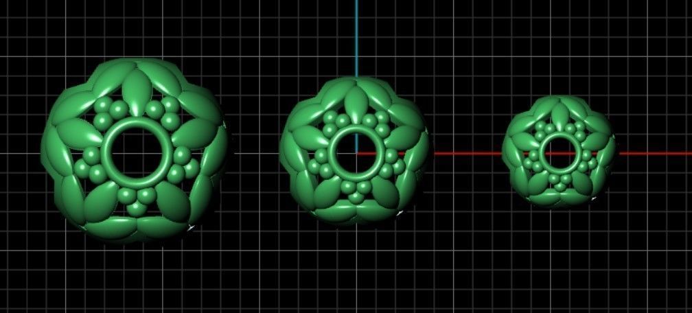 25 Beads 3D print model_1