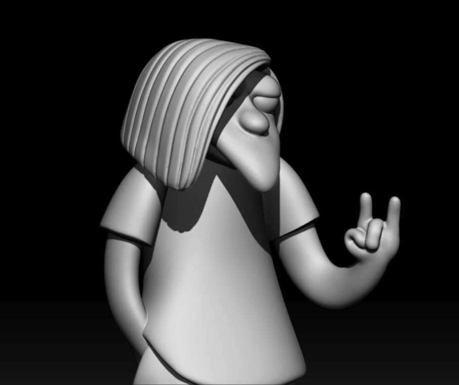 Dolph Starbeam The Simpsons 3D print model_4