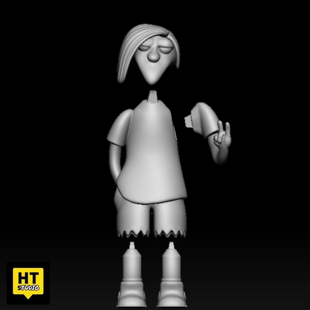 Dolph Starbeam The Simpsons 3D print model_3