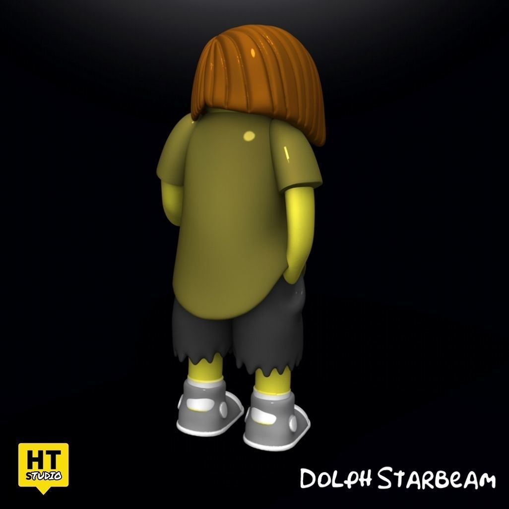 Dolph Starbeam The Simpsons 3D print model_2