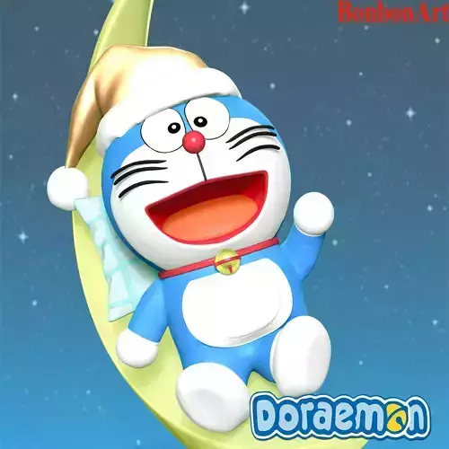 Doraemon  - Winter  3D print model