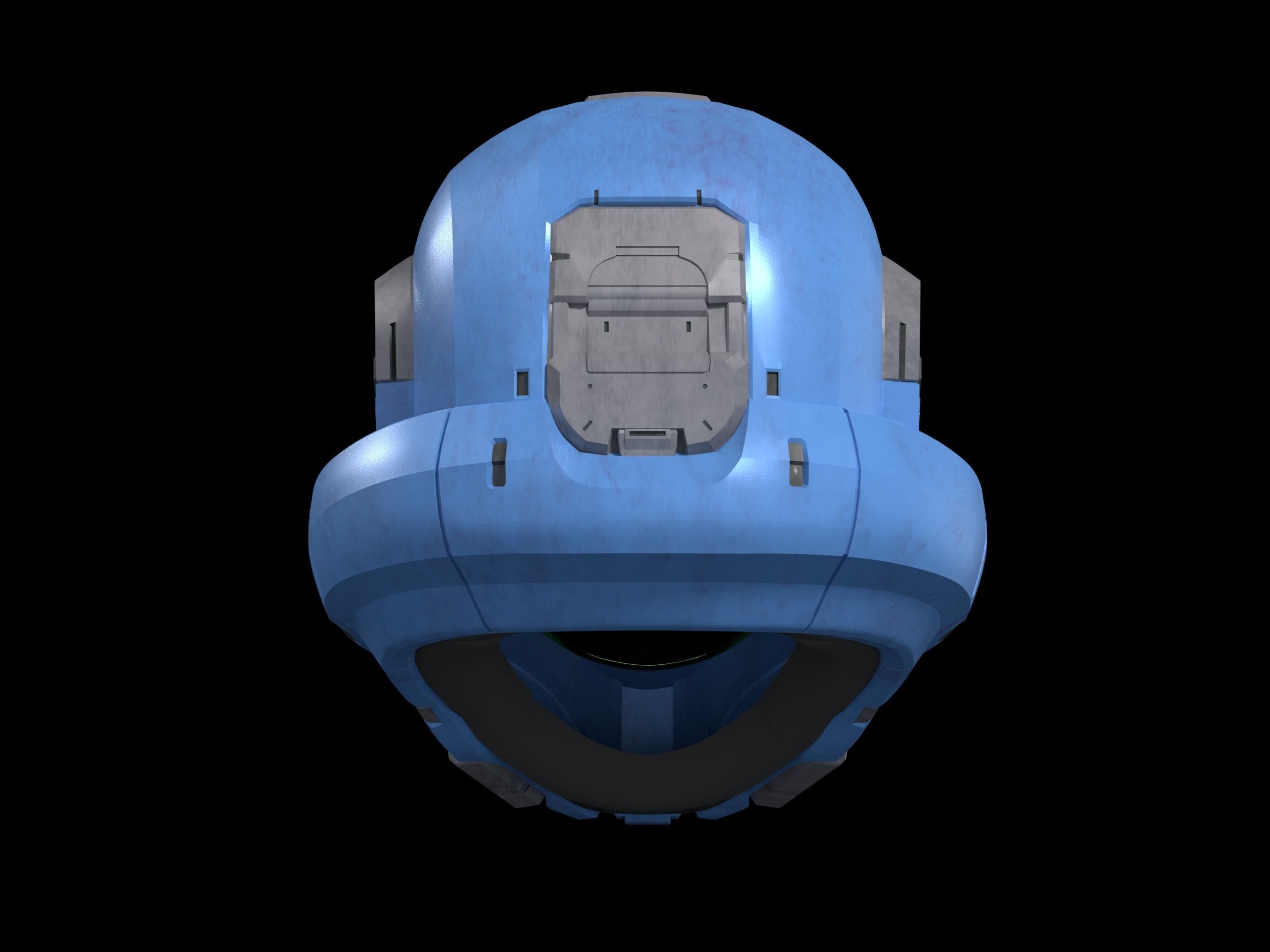 HALO Zvezda helmet 3d print file 3D print model_3