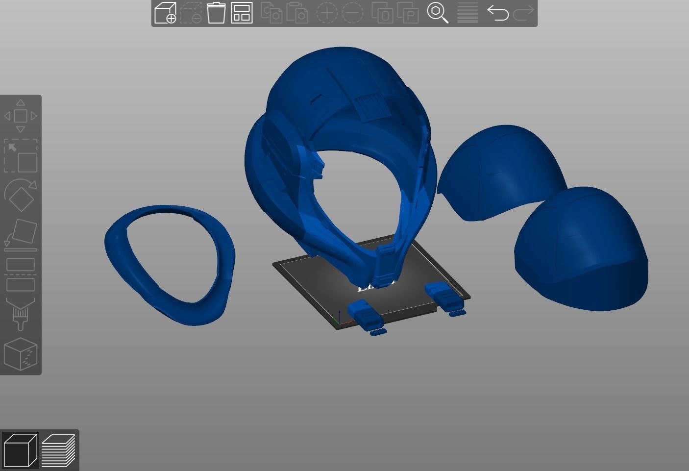 HALO Zvezda helmet 3d print file 3D print model_5