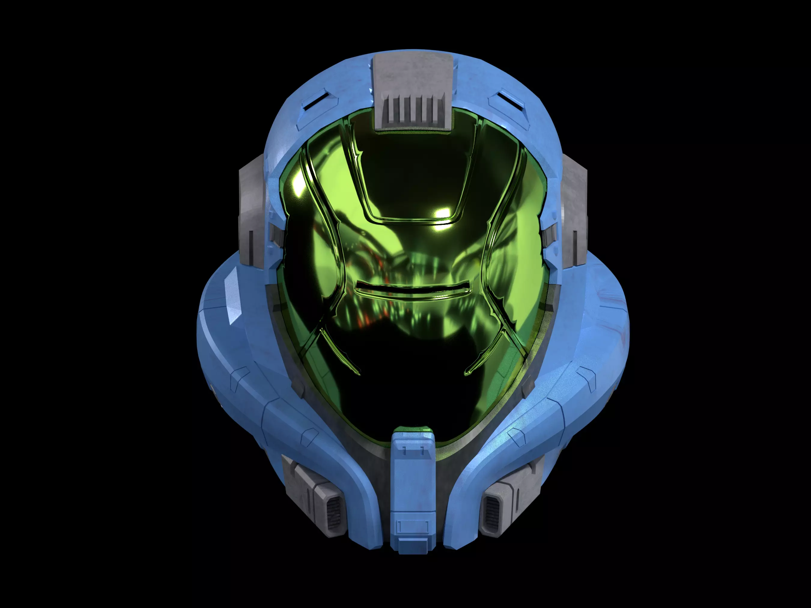 HALO Zvezda helmet 3d print file 3D print model_0