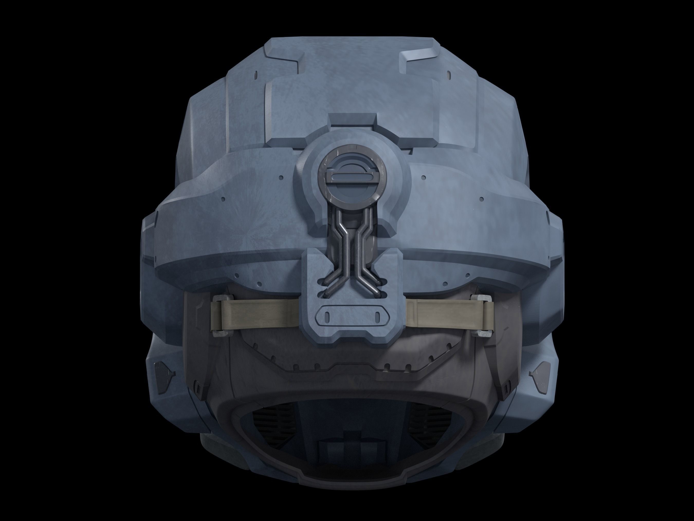 HALO Morrigan helmet 3d print file 3D print model_3