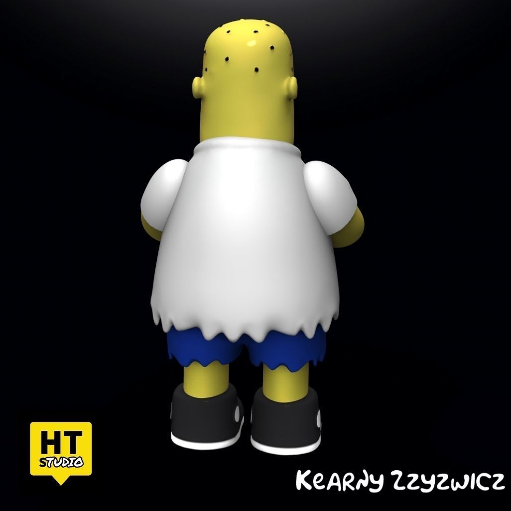Kearny Zzyzwicks The Simpsons 3D print model_2