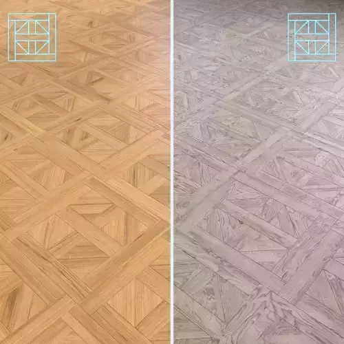 Parquet - Laminate - Wooden floor 2 in 1