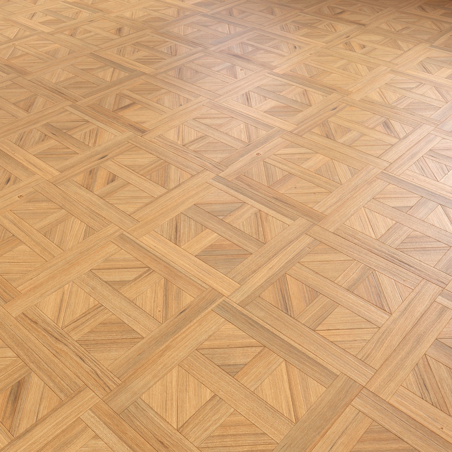 Parquet - Laminate - Wooden floor 2 in 1 Low-poly 3D model_1