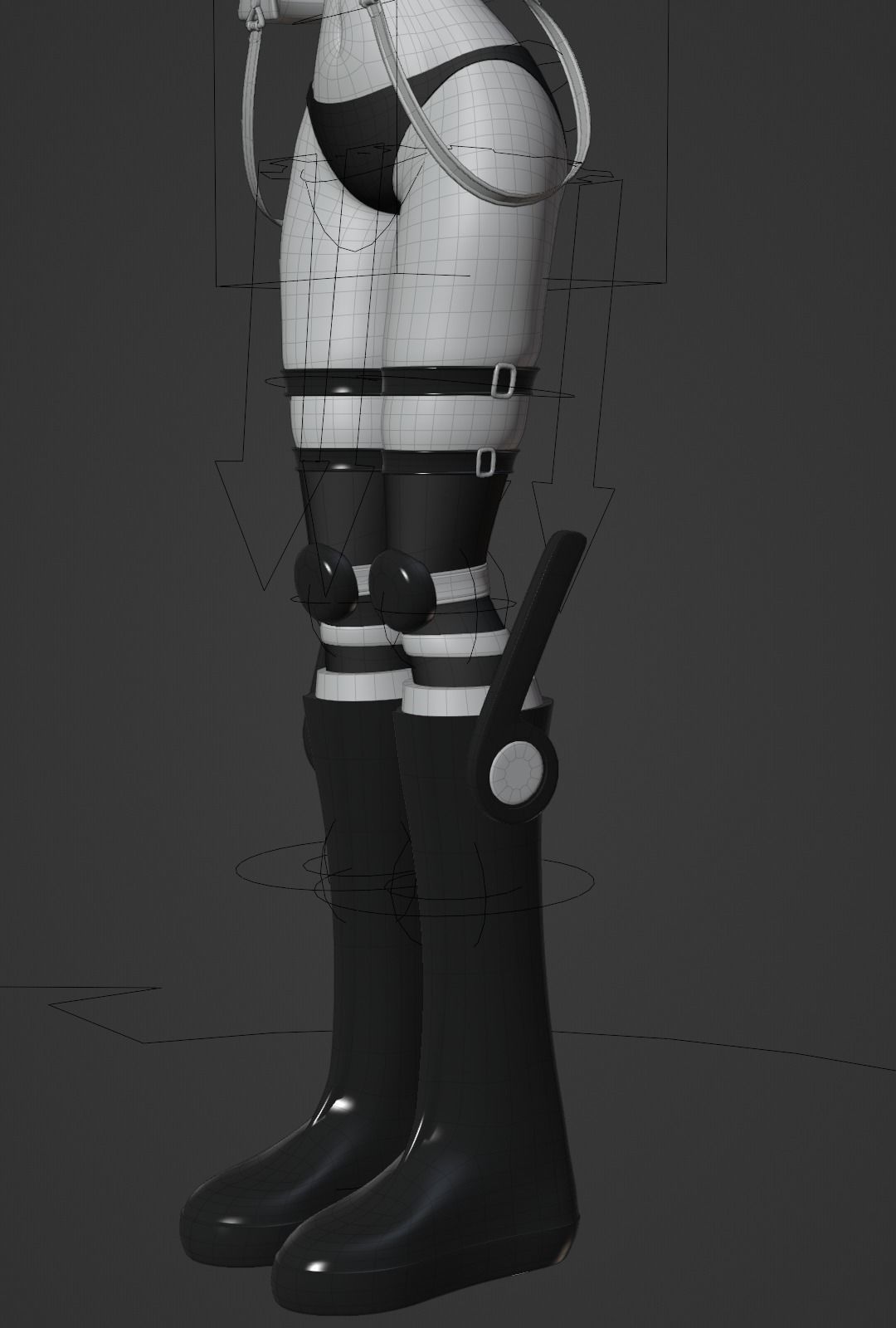 ONE PIECE VEGAPUNK YORK FIGURE SCULPT Low-poly 3D model_32