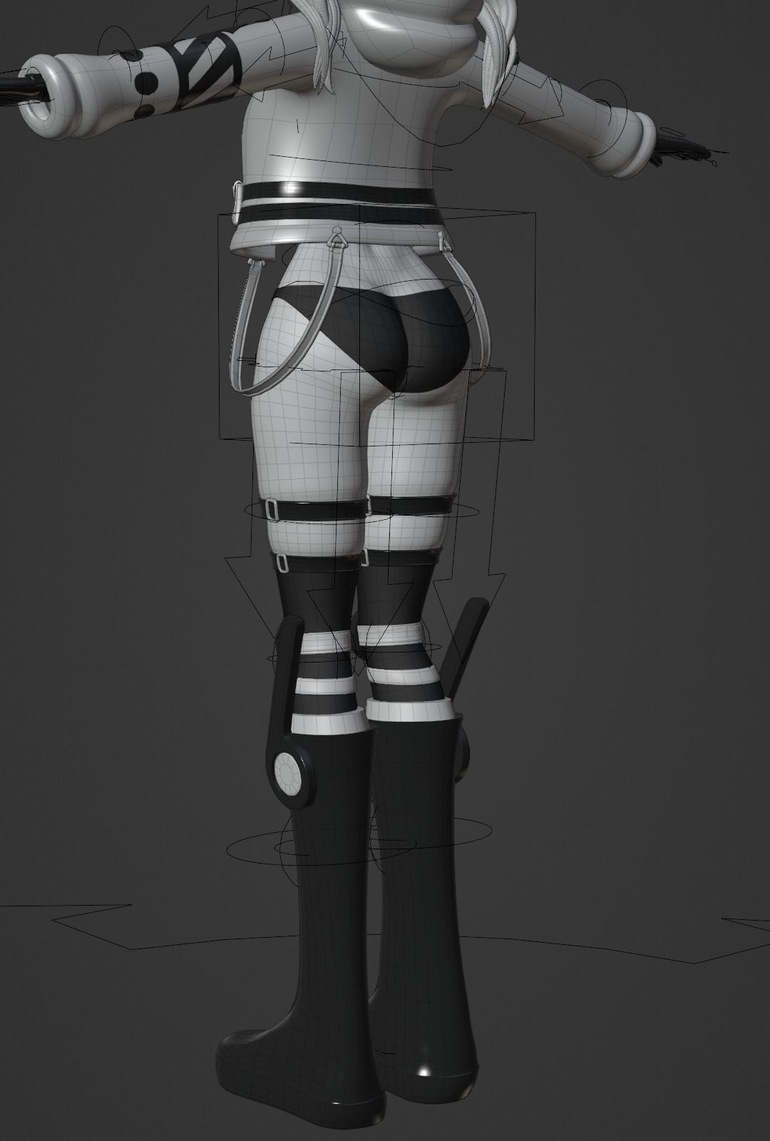 ONE PIECE VEGAPUNK YORK FIGURE SCULPT Low-poly 3D model_33