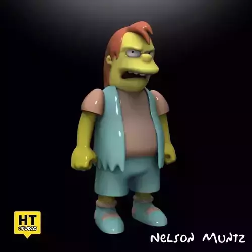 Nelson Muntz The Simpsons 3D print model