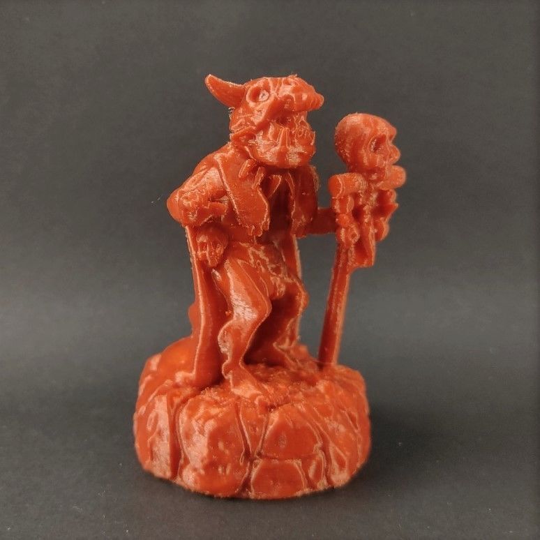 fantasy army chess set Human vs orc 3D print model_9