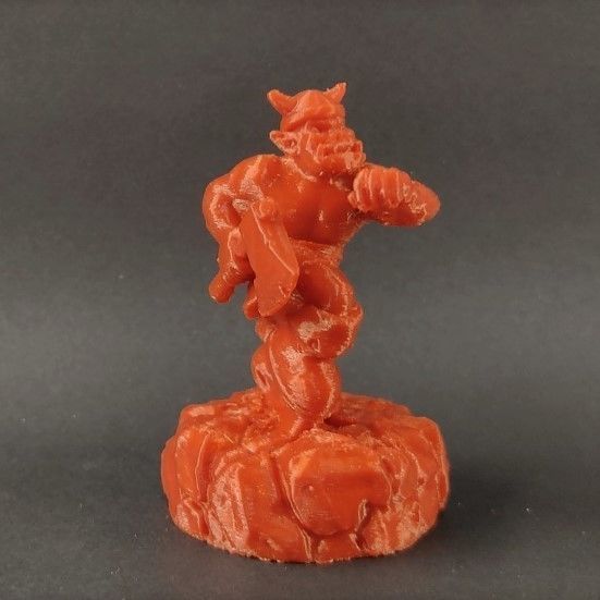 fantasy army chess set Human vs orc 3D print model_8