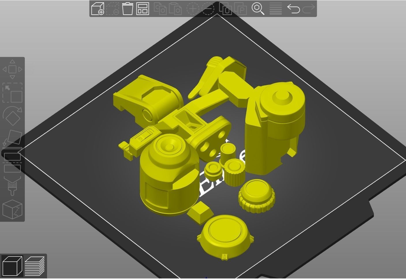 Artaius helmet with attachment 3d print file 3D print model_9