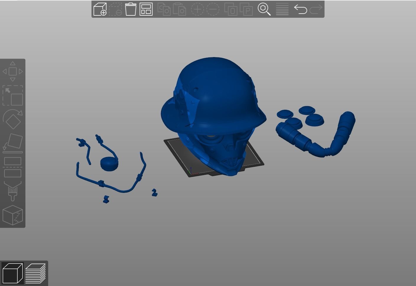 HALO Kerberos helmet 3d print file 3D print model_5