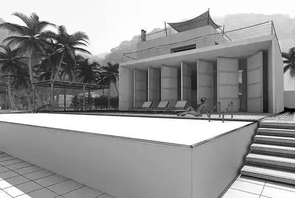 Luxurious Villa With A Swimming Pool In Italy