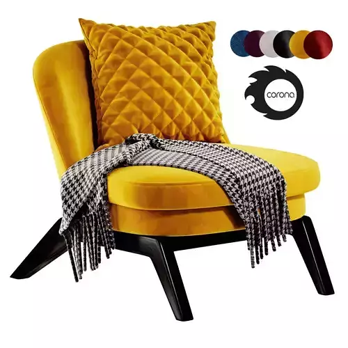 Armchair Payl 3D model
