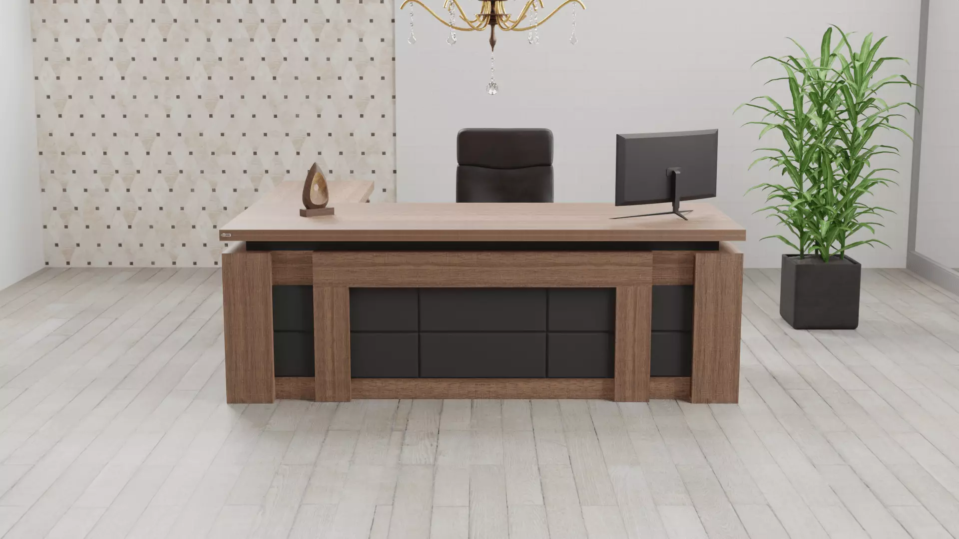 Ajand Higer Office Furniture Free 3D model