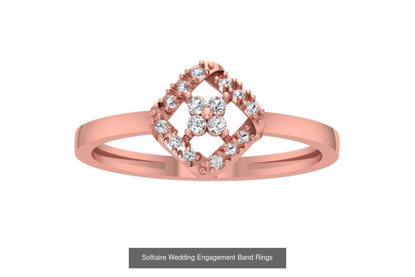 60 Solitaire Wedding Engagement Women Band Rings Collection _21