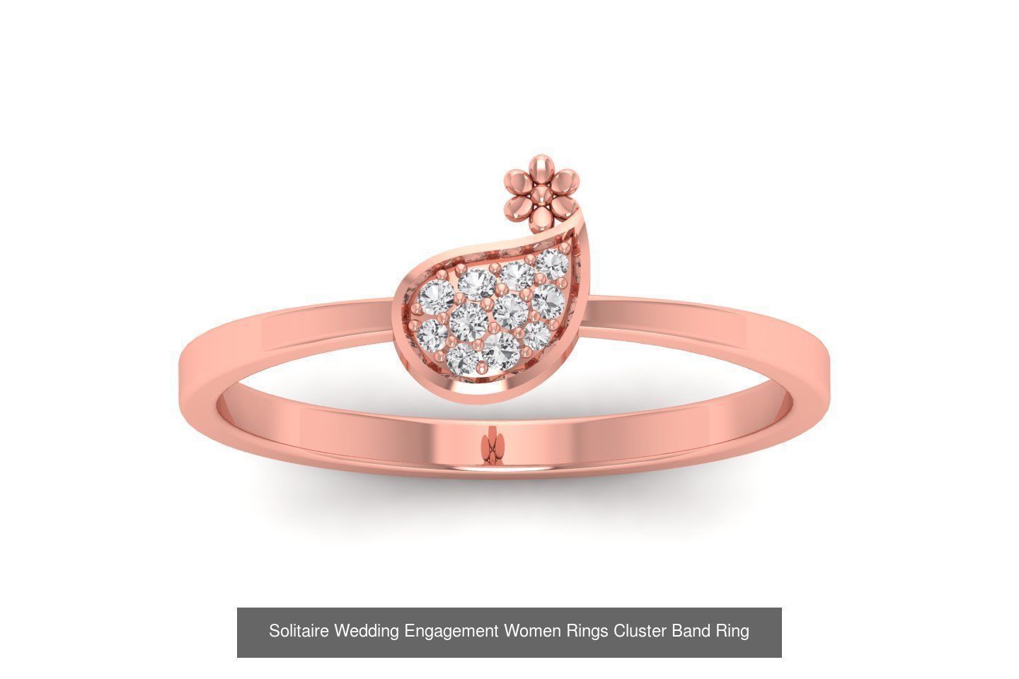 60 Solitaire Wedding Engagement Women Band Rings Collection _36