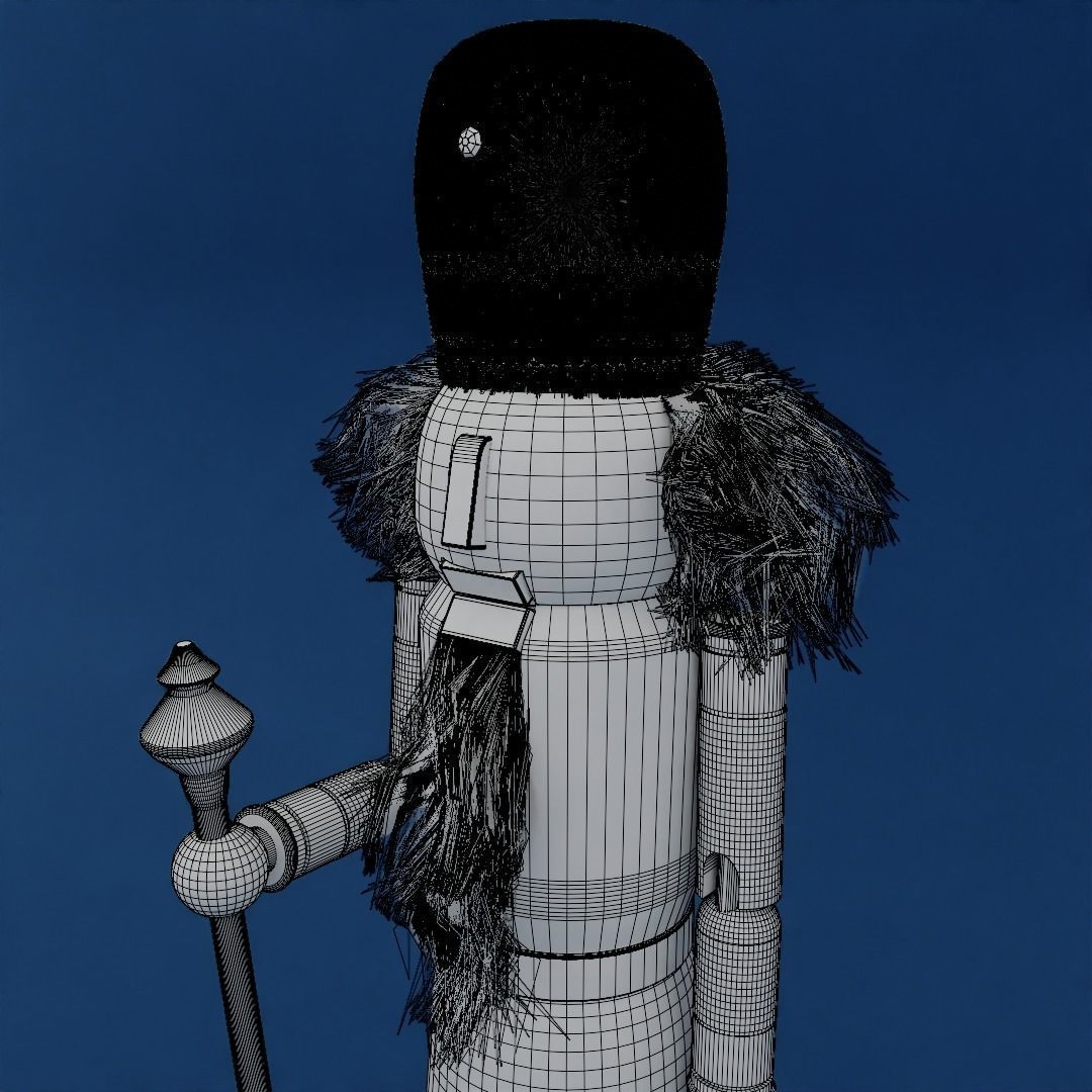 Nutcracker collection Low-poly 3D model_22