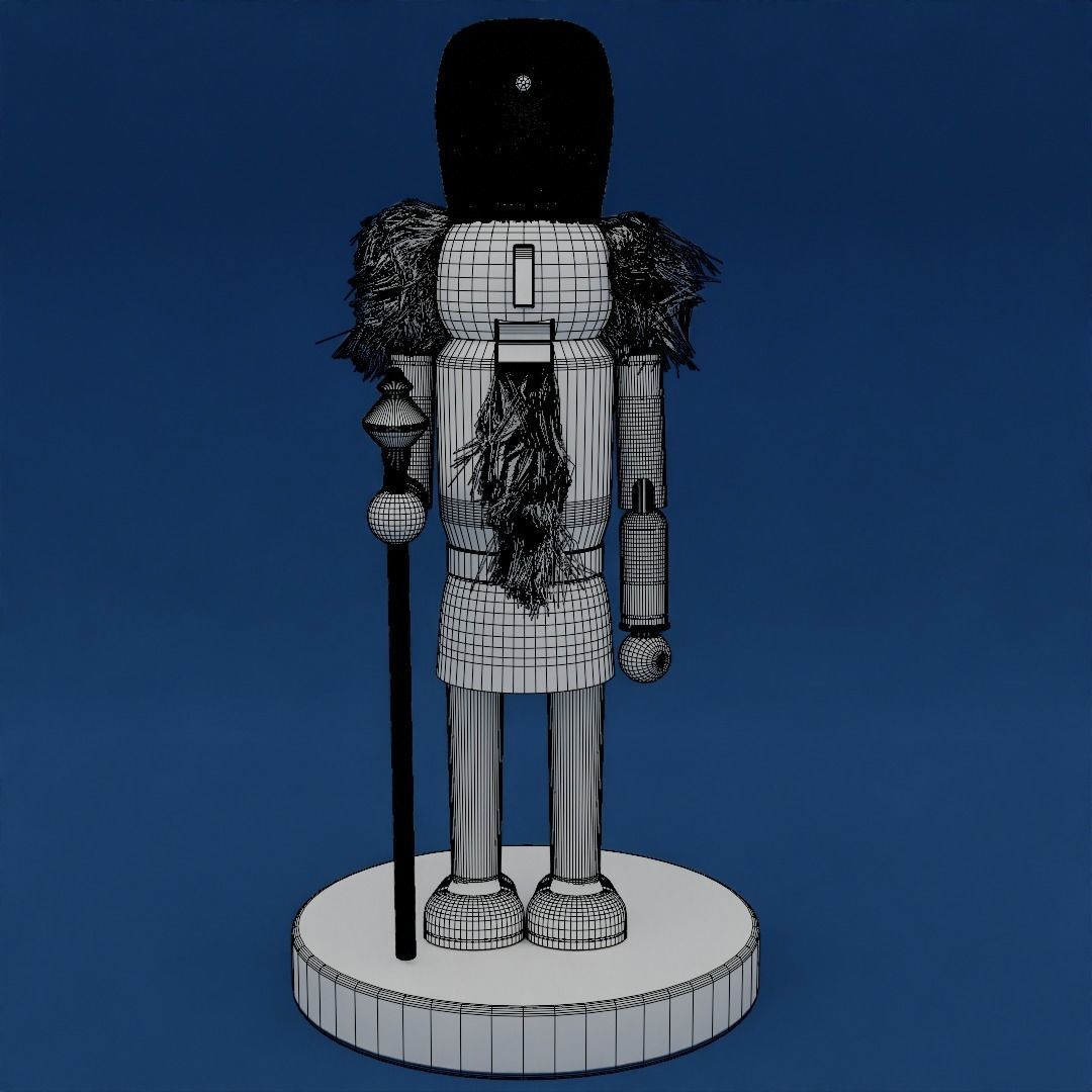 Nutcracker collection Low-poly 3D model_19