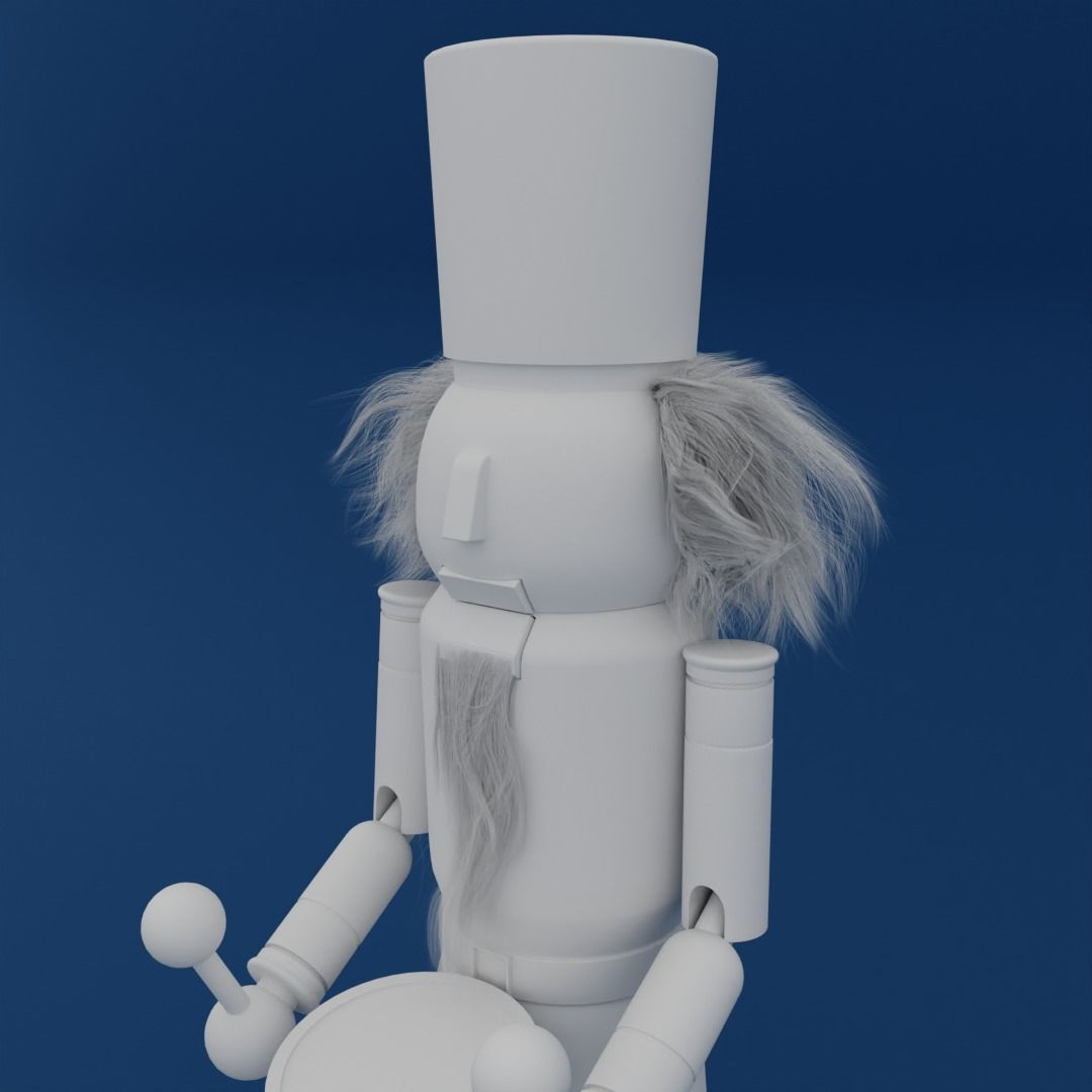 Nutcracker collection Low-poly 3D model_4