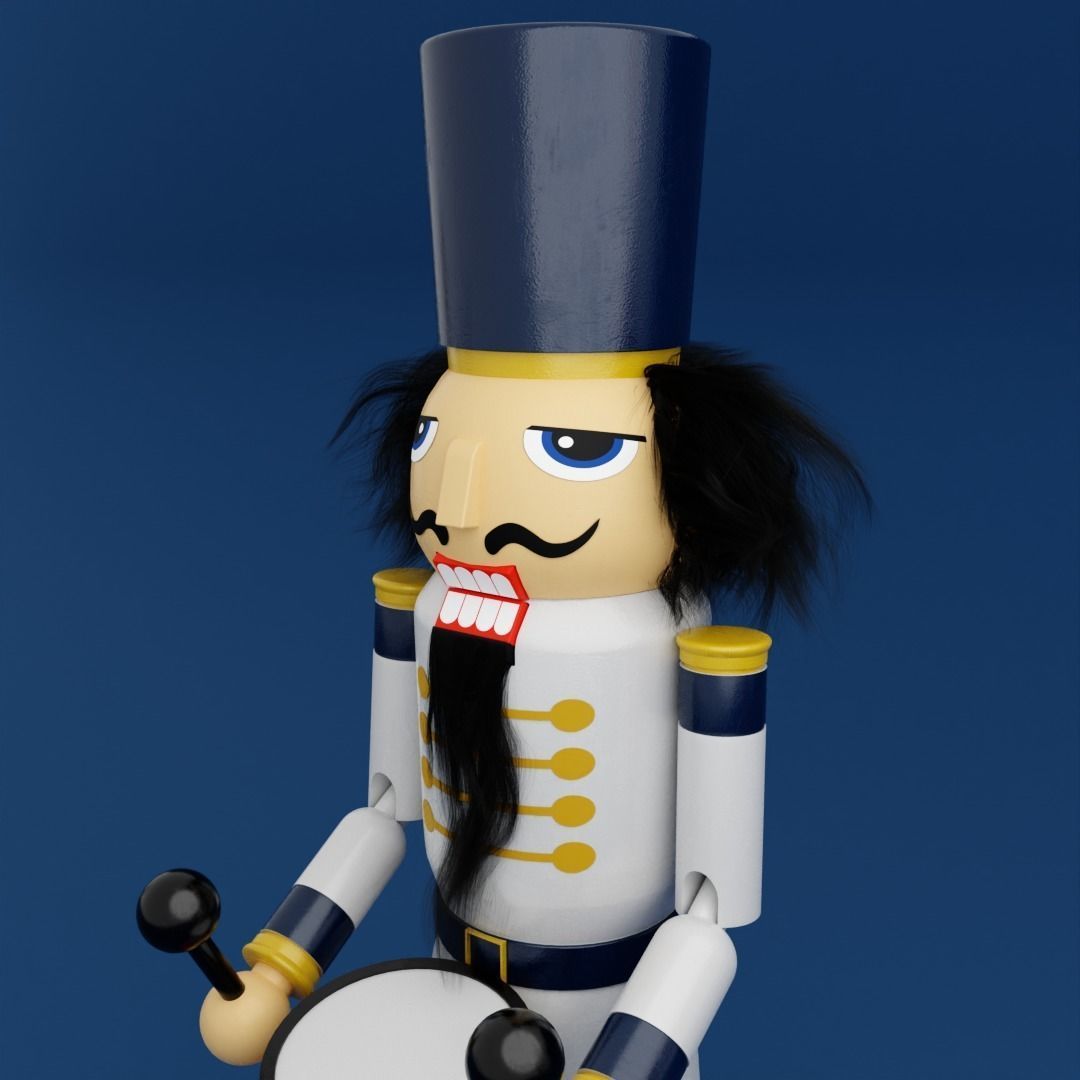 Nutcracker collection Low-poly 3D model_6