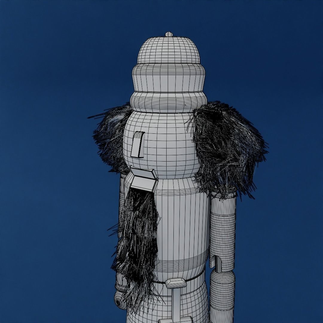 Nutcracker collection Low-poly 3D model_11