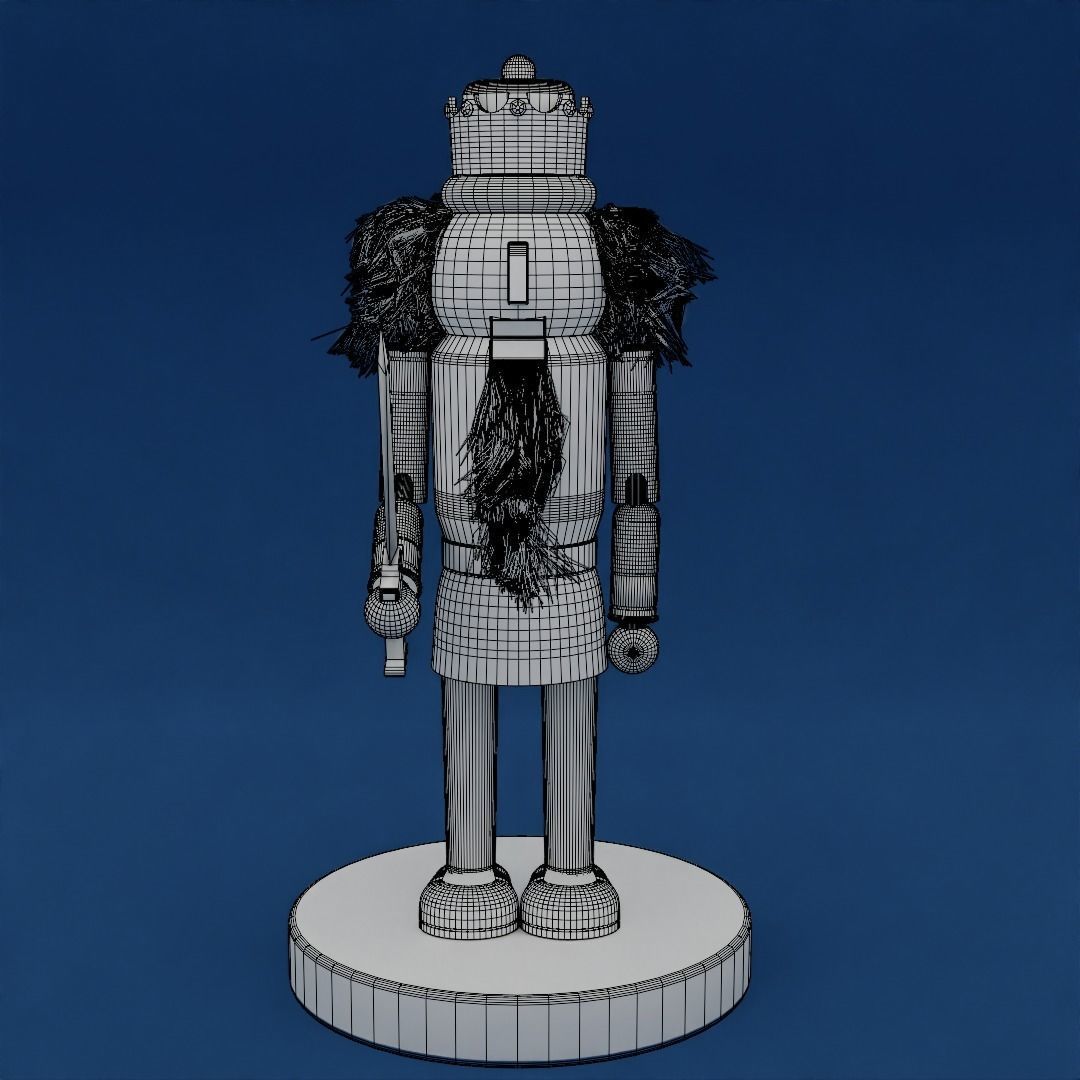 Nutcracker collection Low-poly 3D model_14
