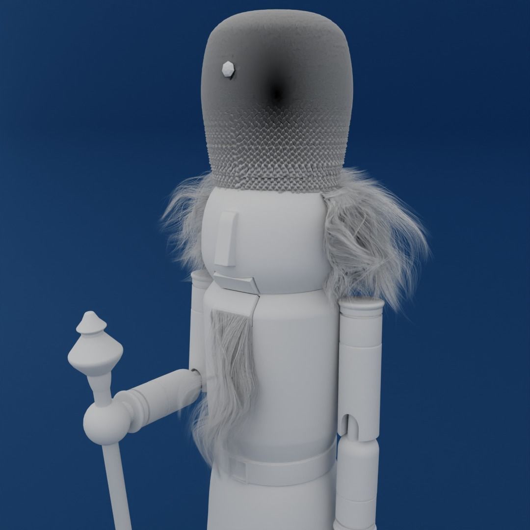 Nutcracker collection Low-poly 3D model_21