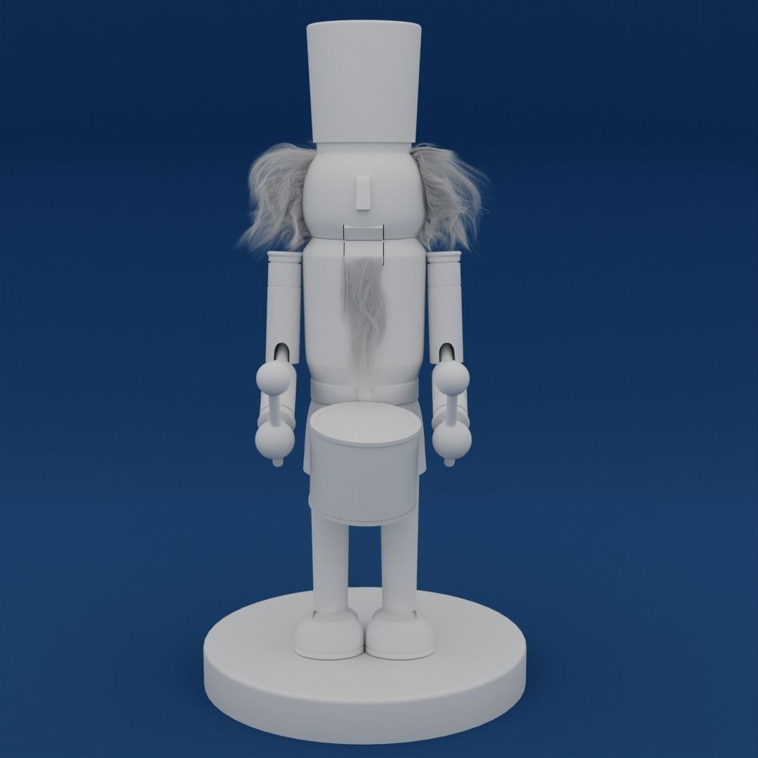 Nutcracker collection Low-poly 3D model_2