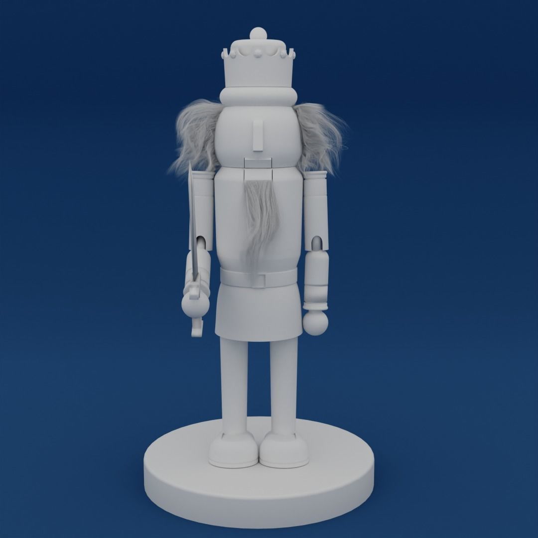 Nutcracker collection Low-poly 3D model_13