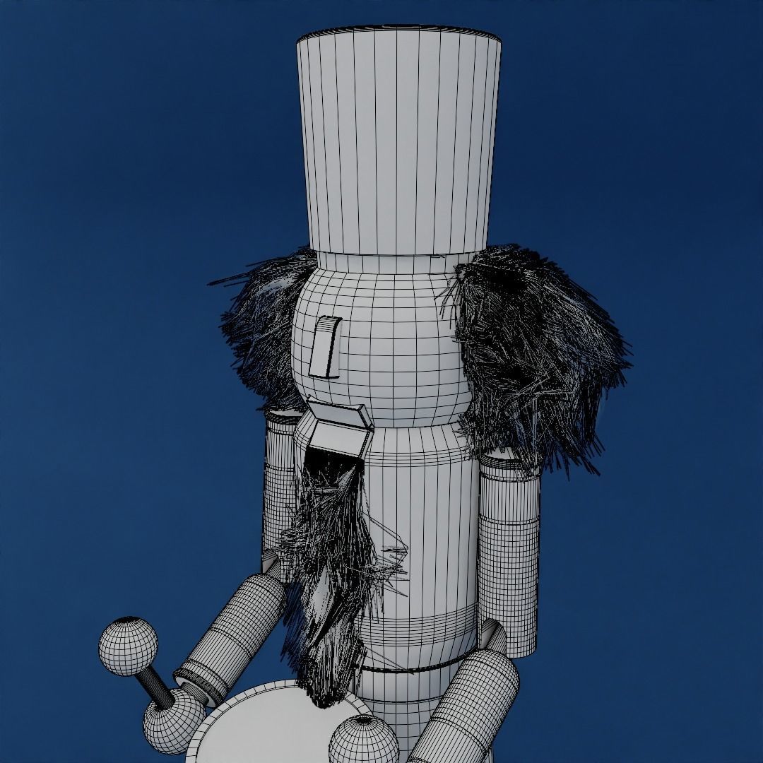 Nutcracker collection Low-poly 3D model_5