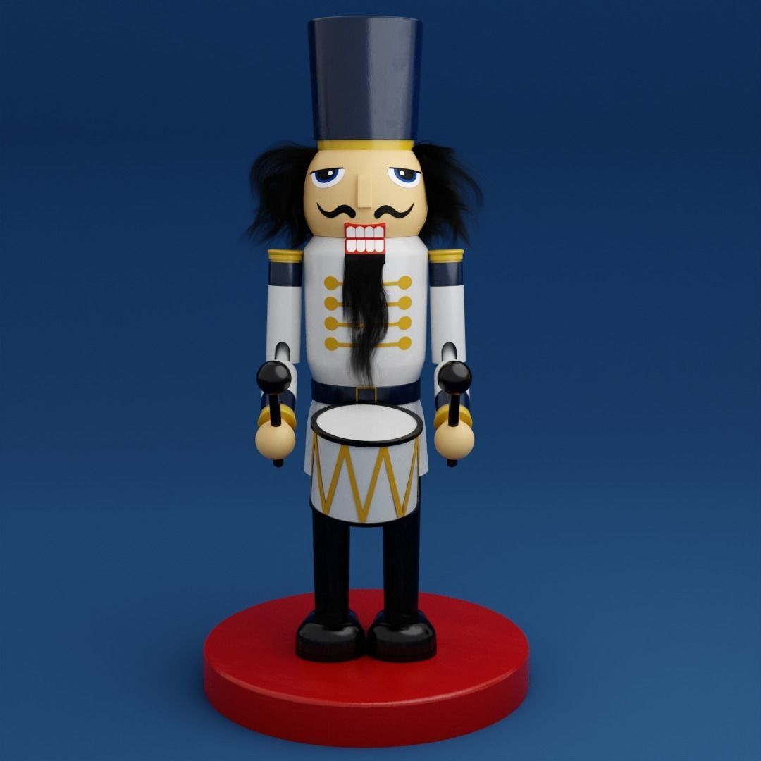 Nutcracker collection Low-poly 3D model_7