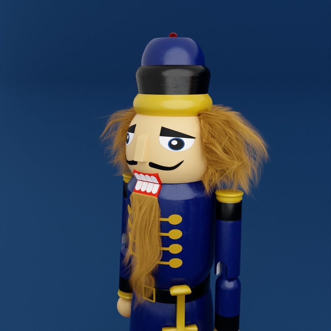 Nutcracker collection Low-poly 3D model_12