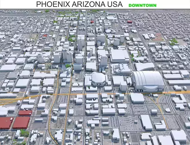 Phoenix Downtown Arizona USA