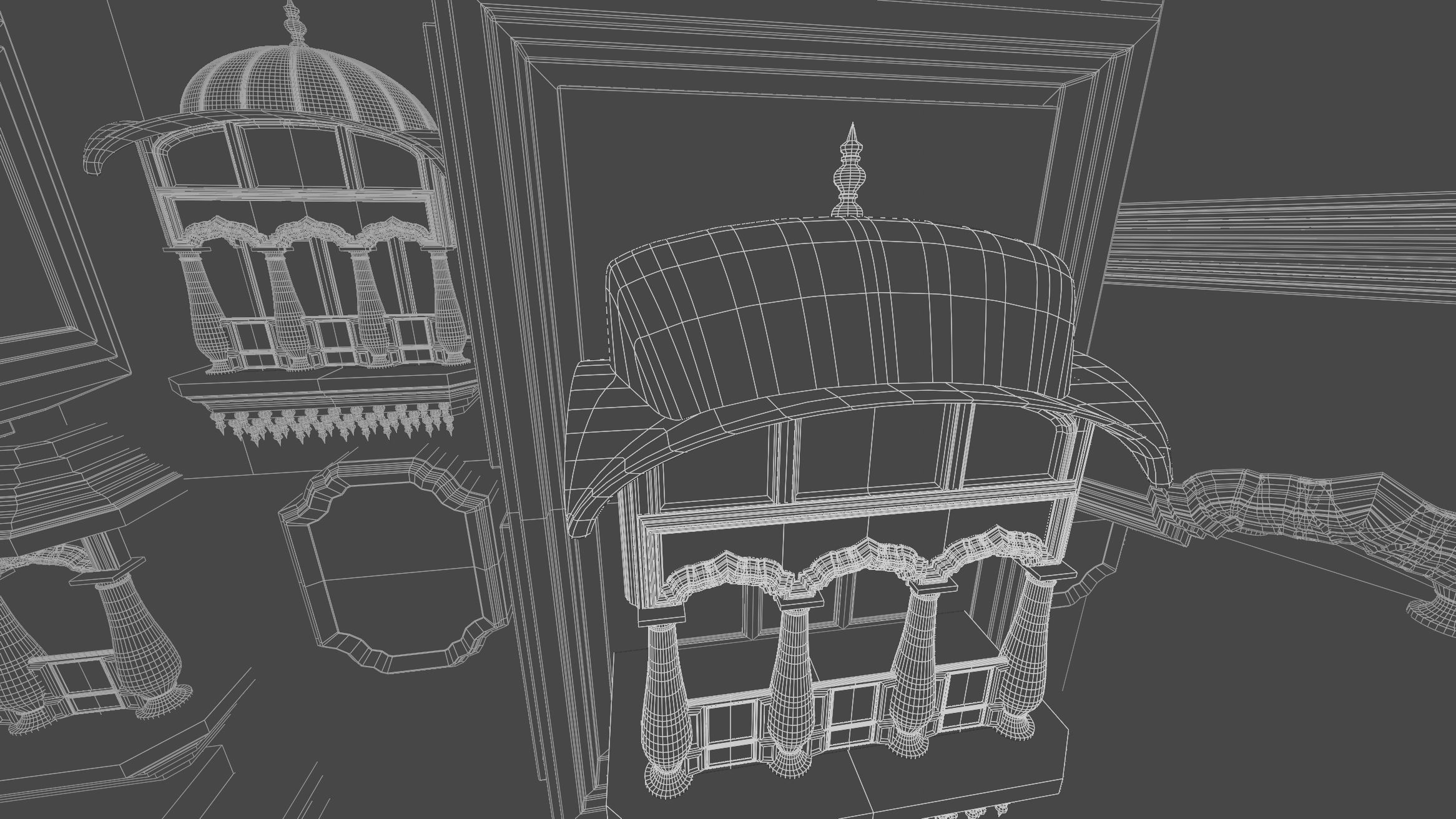 indian Architecture  Free 3D model_7