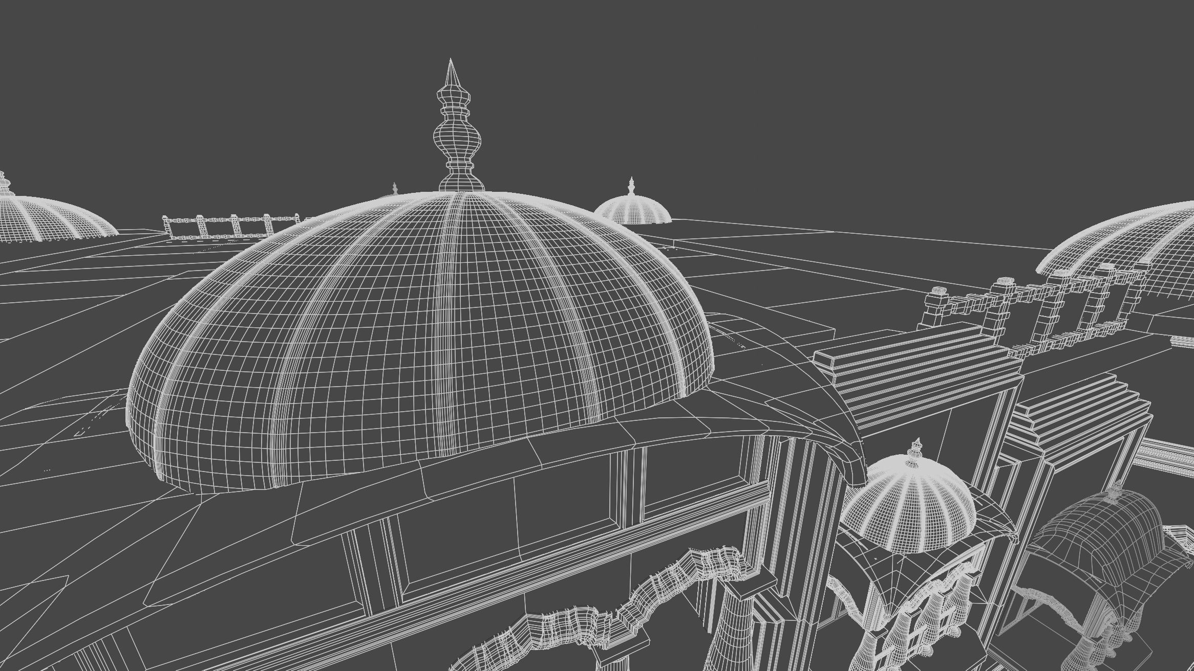 indian Architecture  Free 3D model_9