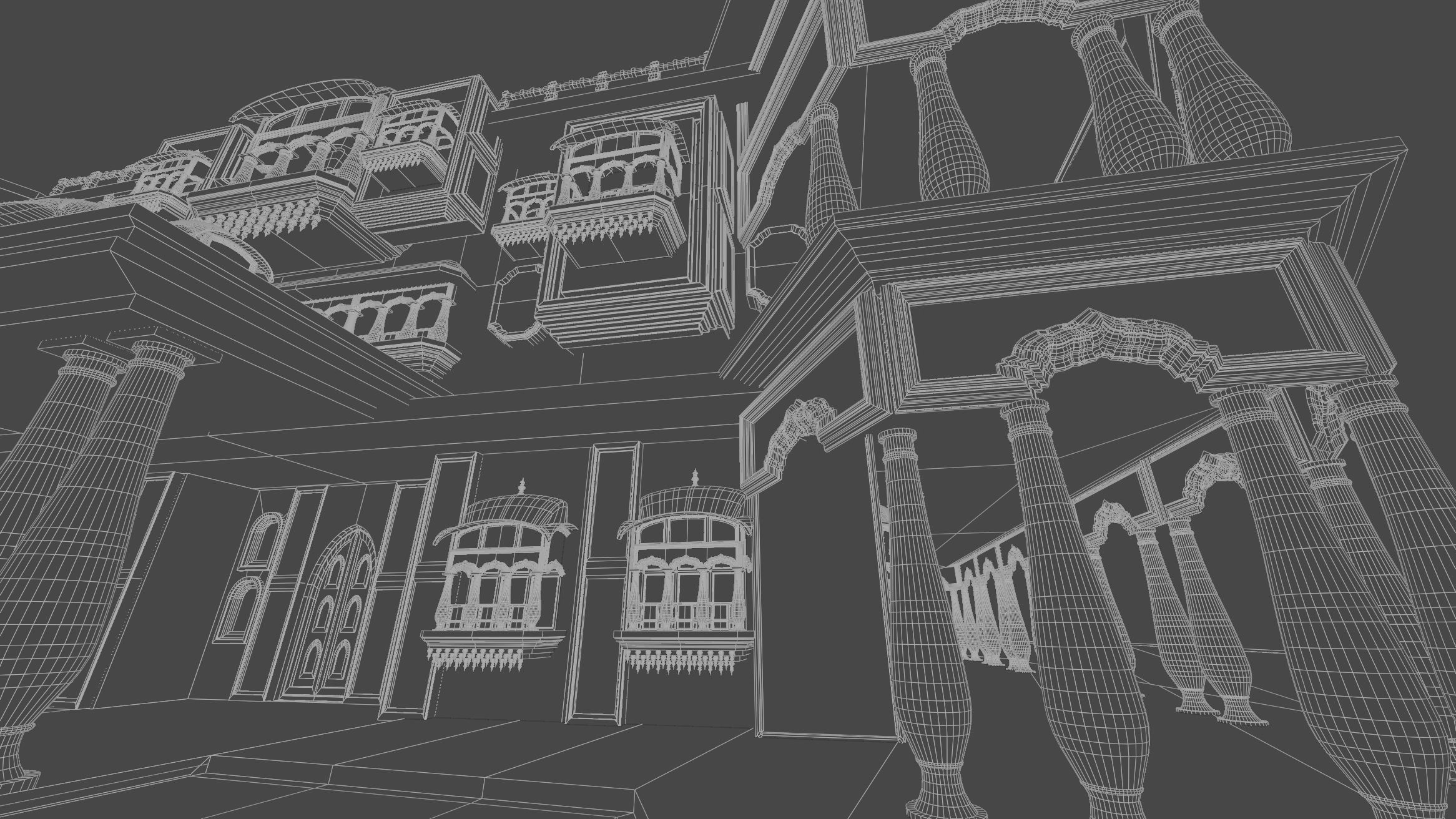 indian Architecture  Free 3D model_5