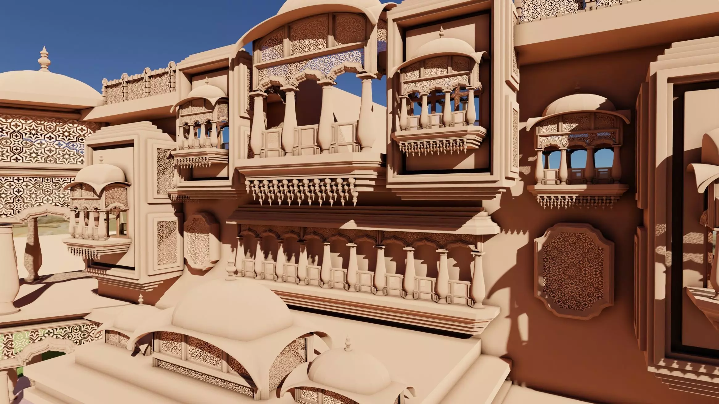 indian Architecture  Free 3D model_0