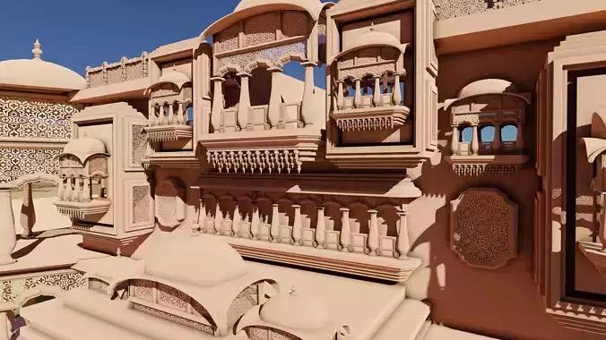 indian Architecture  Free 3D model