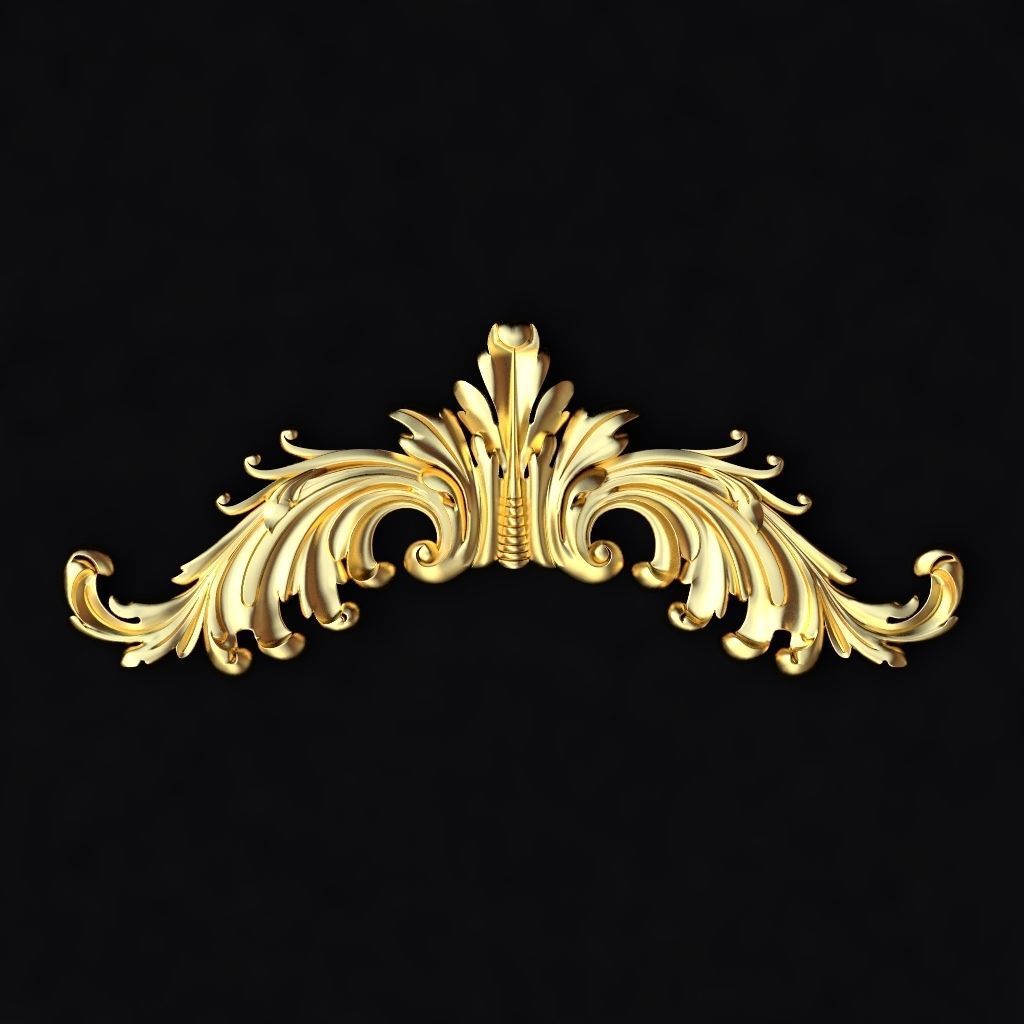 Collection 40 high quality center decors for furniture ornaments 3D model_28