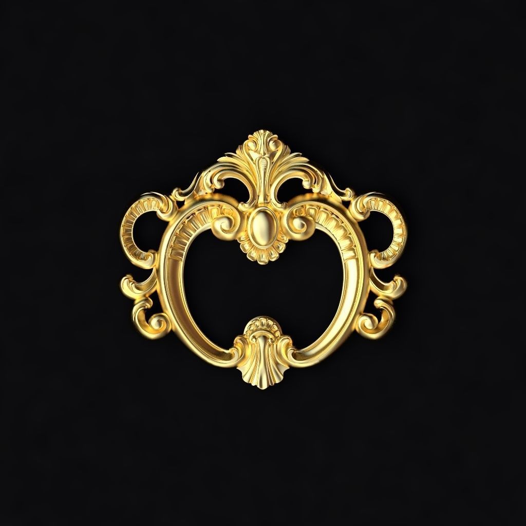 Collection 40 high quality center decors for furniture ornaments 3D model_41