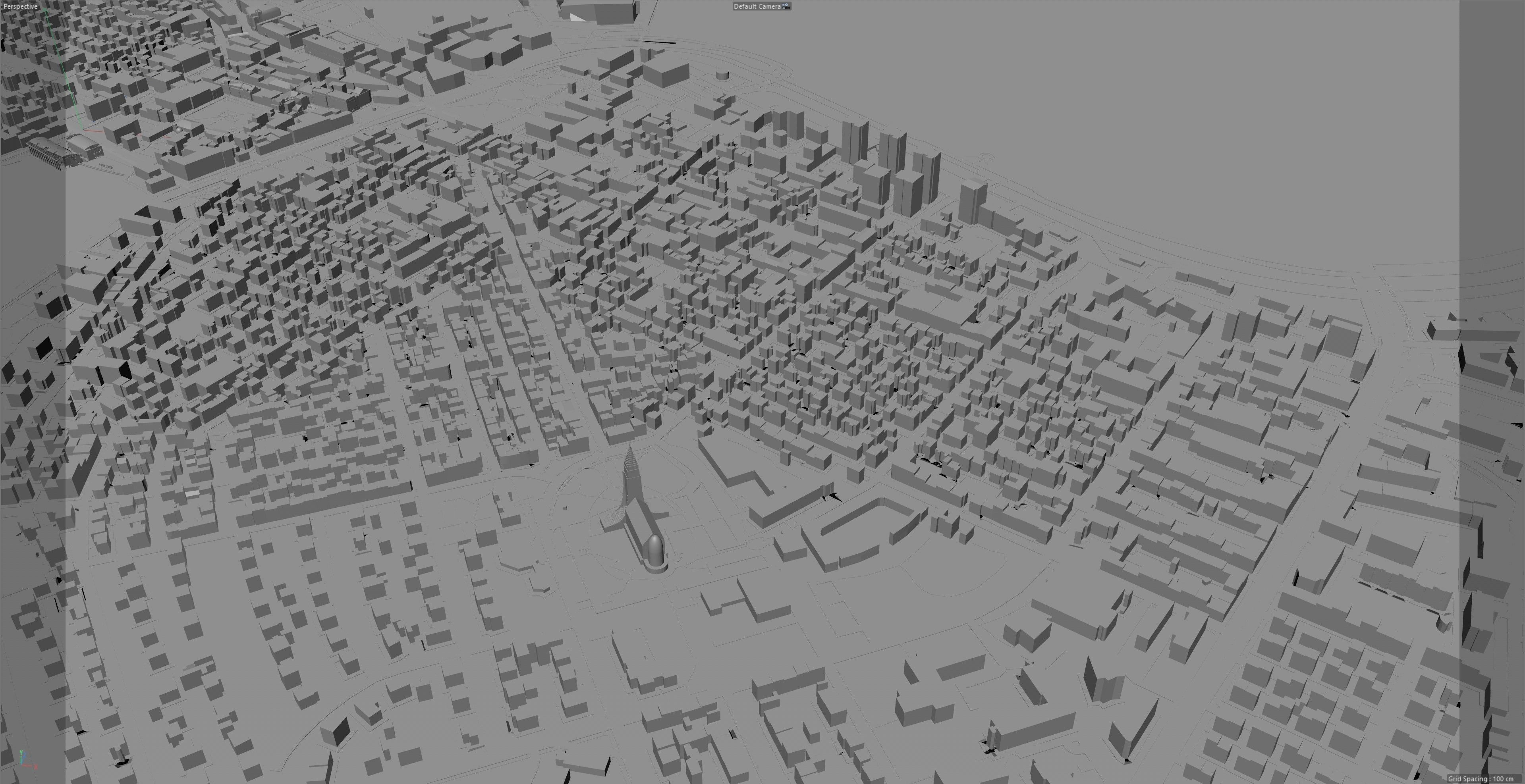 Reykjavik Downtown Iceland Low-poly 3D model_9