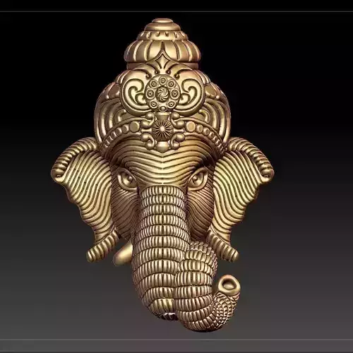 vinayagar pendent 3D print model