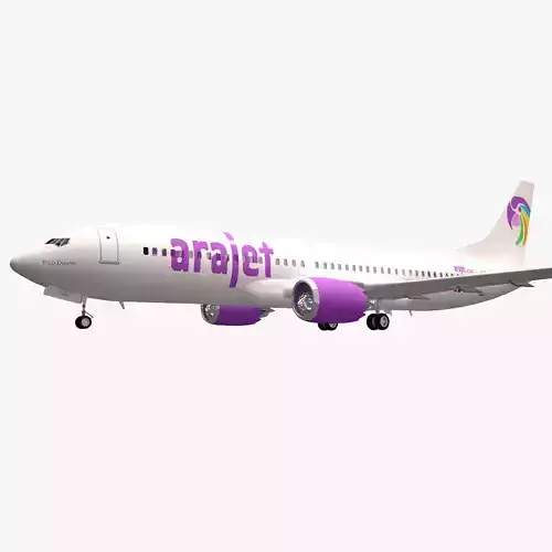 Arajet Air Boeing 737 Max 8 3D model
