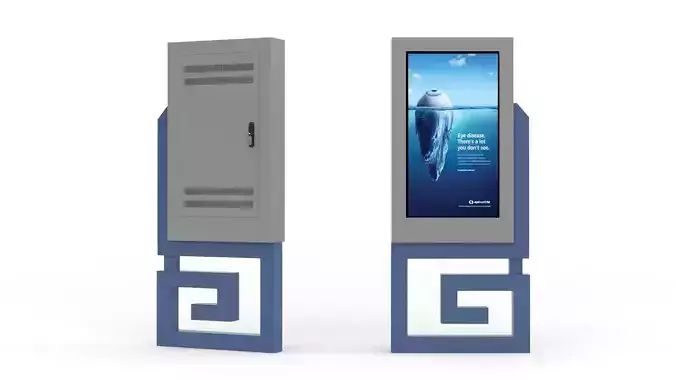 Digital Kiosk 3D model