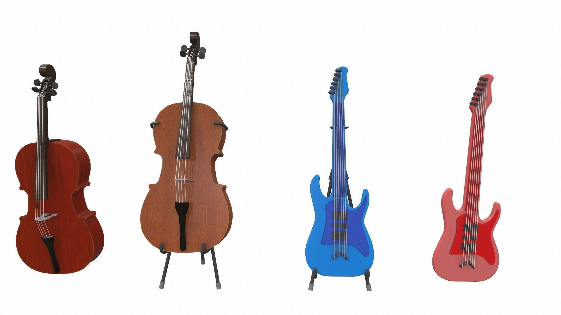 Cartoon household props pack vol 1 3D model_5